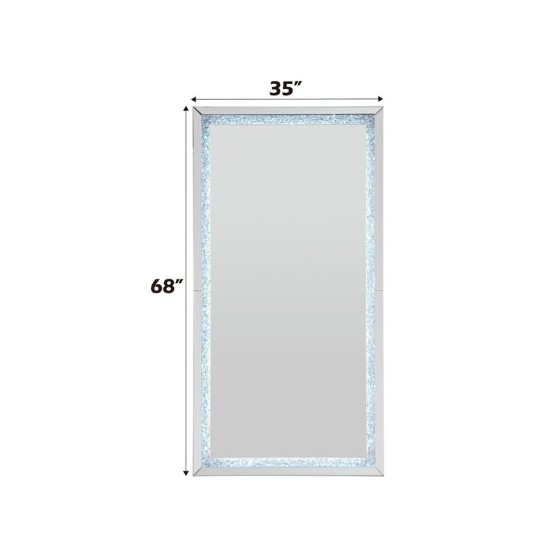 Acme Furniture Noralie 97600 Floor Mirror IMAGE 5