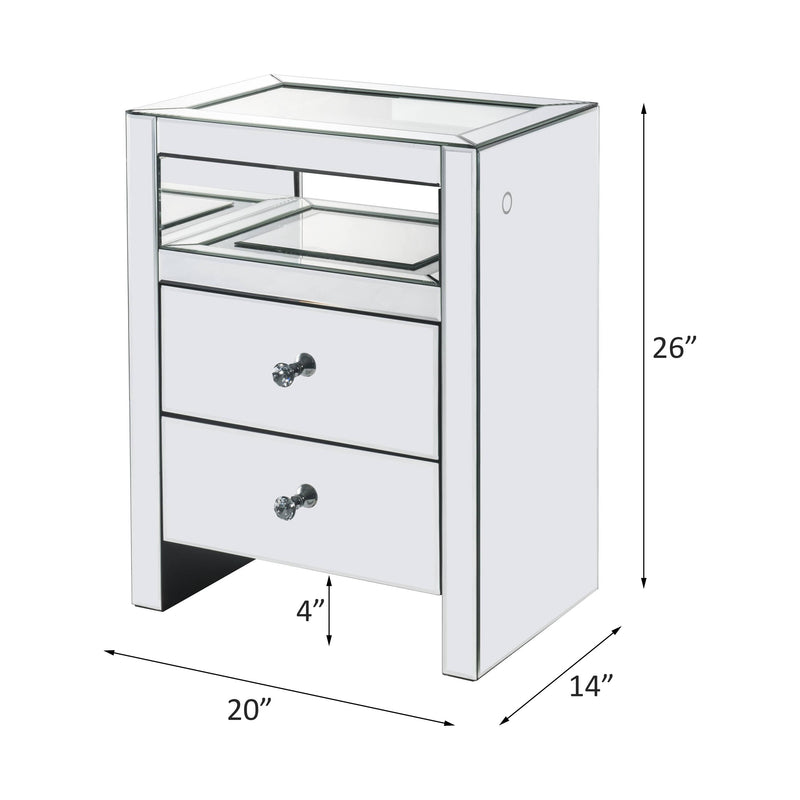 Acme Furniture Dominic 97685 Accent Table with LED IMAGE 5