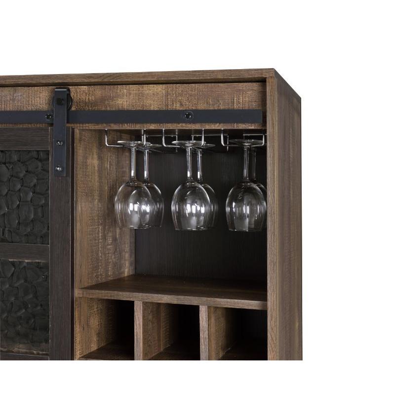 Acme Furniture Treju 97836 Wine Cabinet IMAGE 4