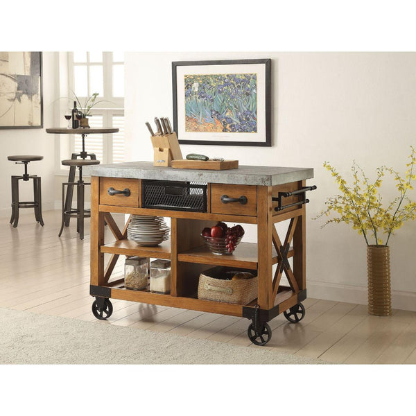 Acme Furniture Kailey 98182 Kitchen Cart IMAGE 1