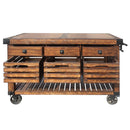 Acme Furniture Kaif 98184 Kitchen Cart IMAGE 5