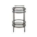 Acme Furniture Lakelyn 98191 Serving Cart - Black Nickel IMAGE 2