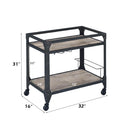 Acme Furniture Jorgensen 98355 Serving Cart IMAGE 3