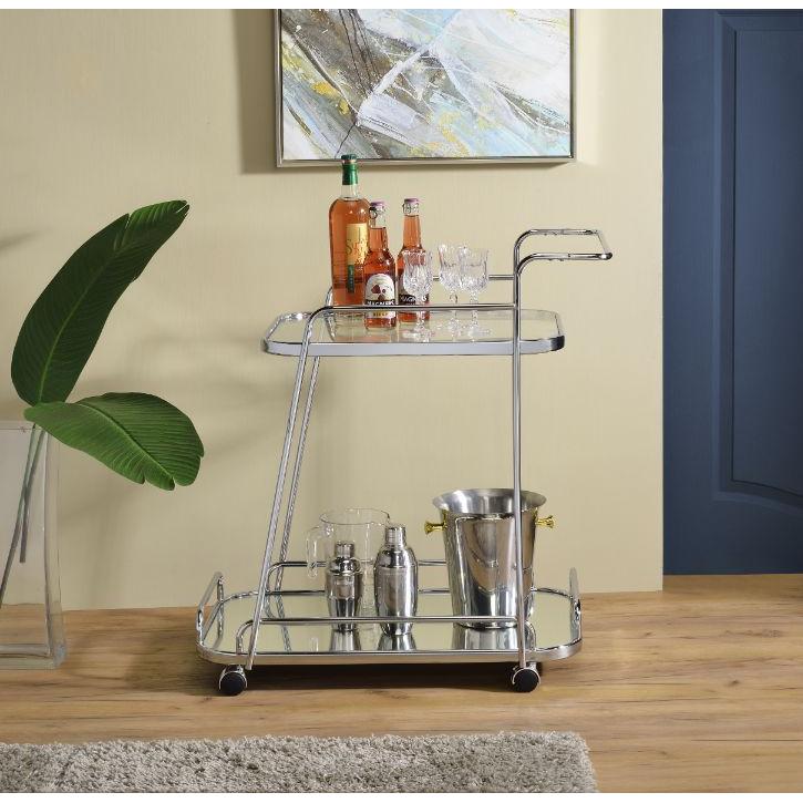 Acme Furniture Aegis 98217 Serving Cart IMAGE 3