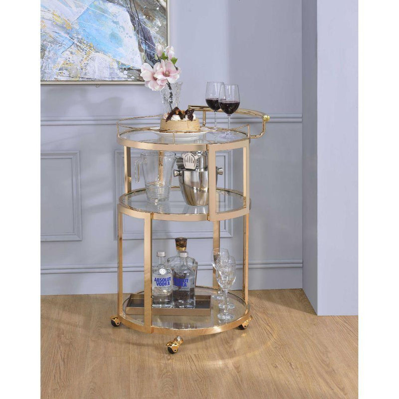 Acme Furniture Madelina 98286 Serving Cart IMAGE 4