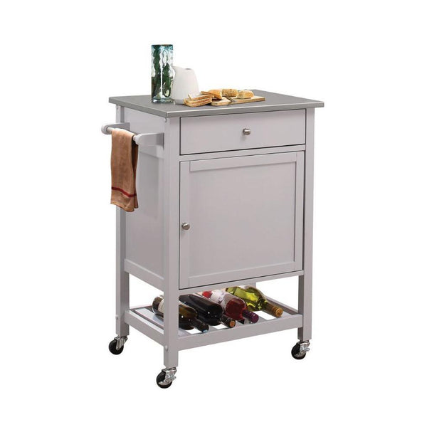 Acme Furniture Hoogzen 98302 Kitchen Cart IMAGE 1