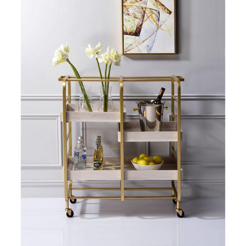 Acme Furniture Vorrik 98412 Serving Cart IMAGE 3