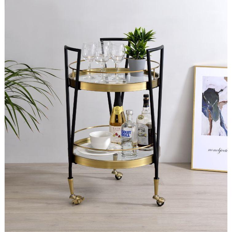 Acme Furniture Vries 98415 Serving Cart IMAGE 3