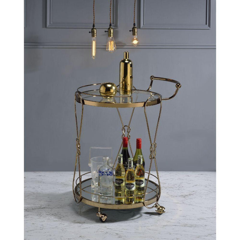 Acme Furniture Zekera 98940 Serving Cart IMAGE 3