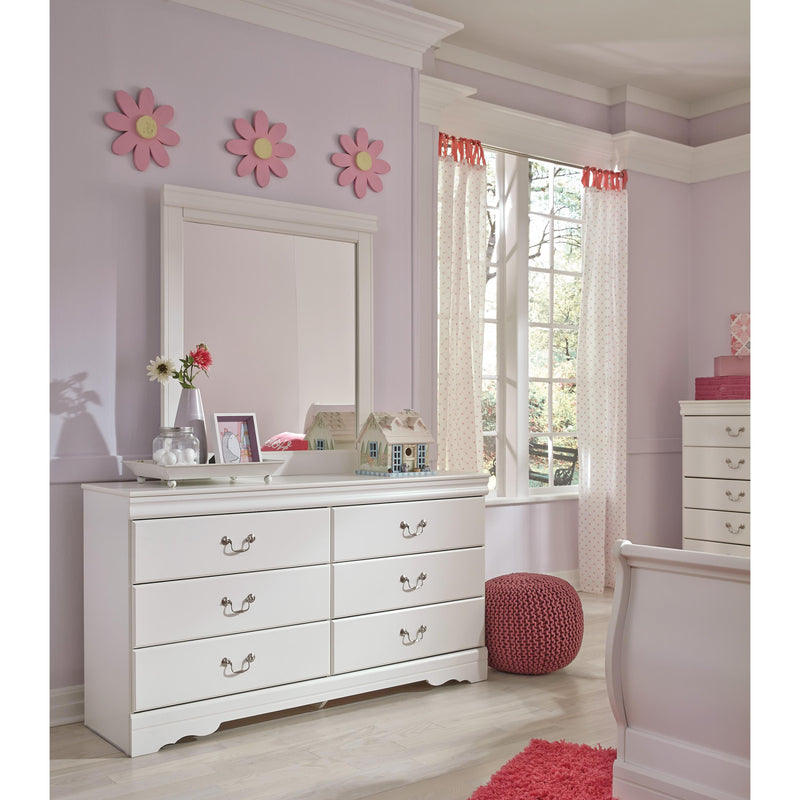 signature design by ashley anarasia dresser Amazon.com: Signature Design by Ashley Anarasia Modern Glam Children's 6 Drawer Dresser, White : Home & Kitchen