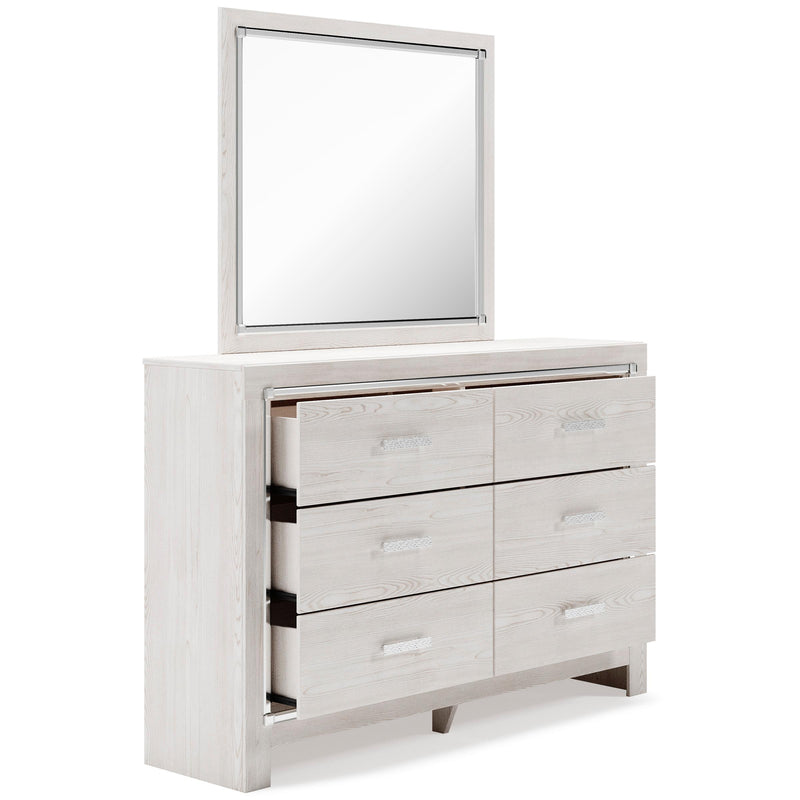 ashley white dresser Signature Design by Ashley Altyra B2640B1 Dresser and Mirror