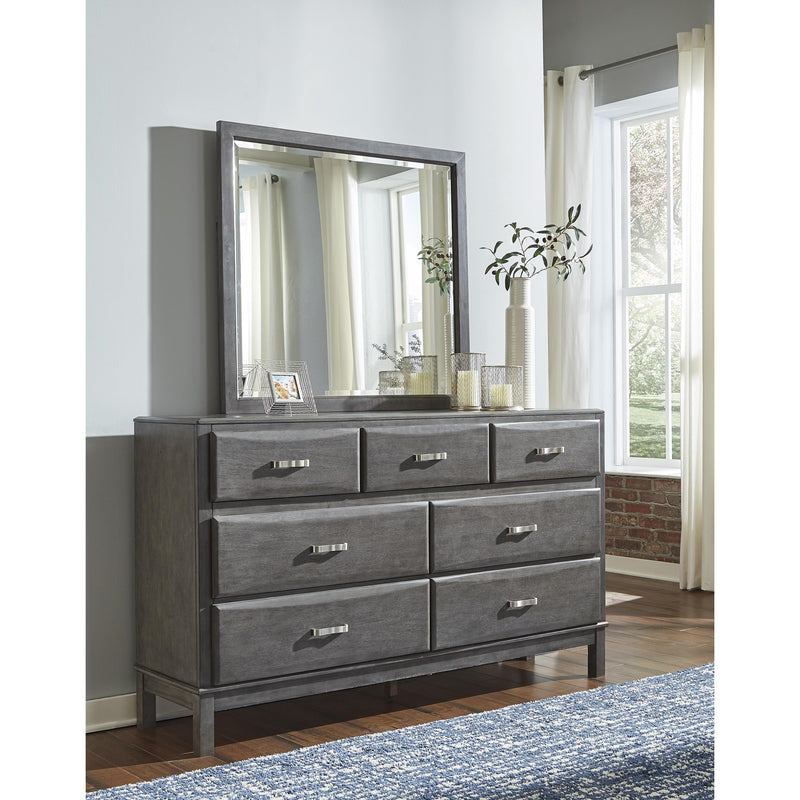 Signature Design by Ashley Caitbrook 7-Drawer Dresser with Mirror B476-31/B476-36 IMAGE 2