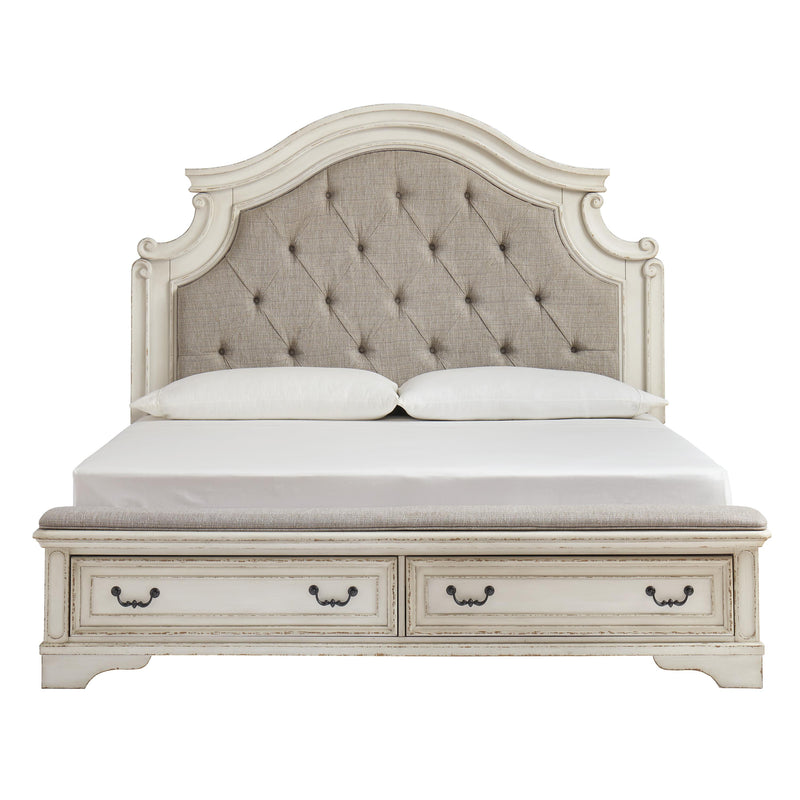 Signature Design by Ashley Realyn California King Upholstered Platform Bed B743-58/B743-56S/B743-194 IMAGE 2