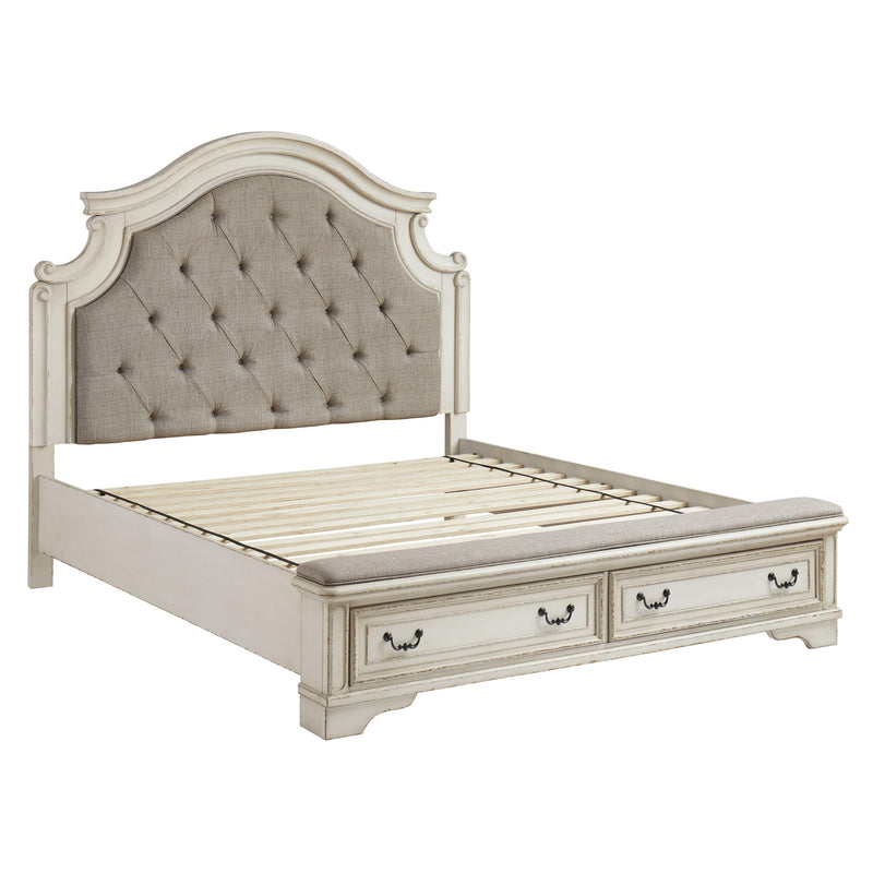 Signature Design by Ashley Realyn California King Upholstered Platform Bed B743-58/B743-56S/B743-194 IMAGE 4