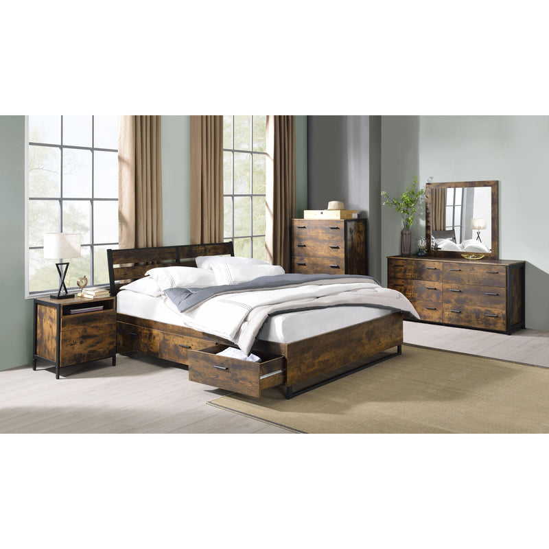 Acme Furniture Juvanth Queen Panel Bed with Storage 24260Q IMAGE 5