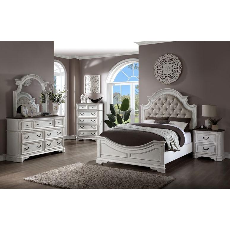 Acme Furniture Florian King Panel Bed 28720Q IMAGE 4