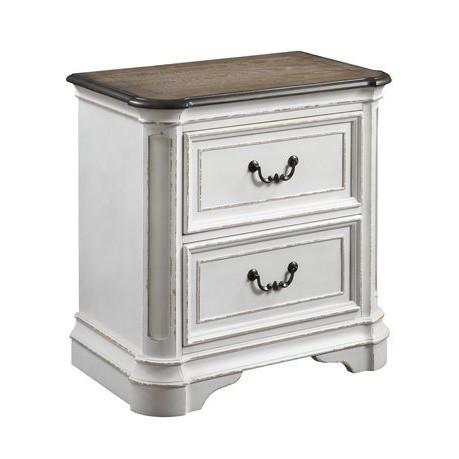 Acme Furniture Florian 2-Drawer Nightstand 28723 IMAGE 2