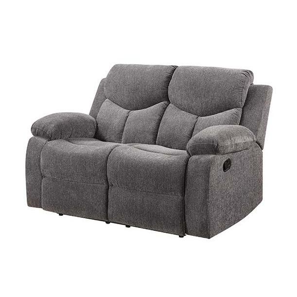 Acme Furniture Kalen Reclining Fabric Loveseat 55443 IMAGE 2