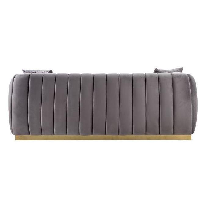 Acme Furniture Elchanon Stationary Fabric Sofa 55670 IMAGE 3