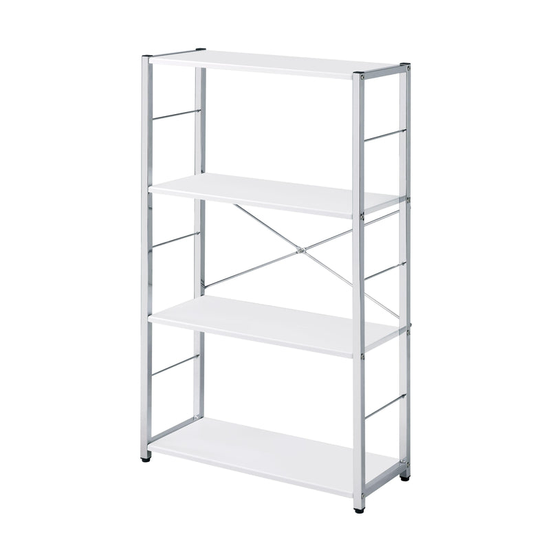 Acme Furniture Tennos 93192 Bookshelf - White IMAGE 2