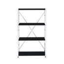 Acme Furniture Tennos 93197 Bookshelf - Black IMAGE 2