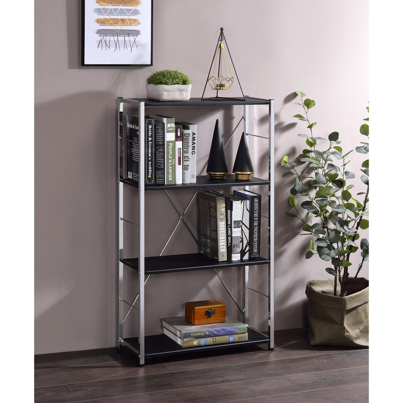 Acme Furniture Tennos 93197 Bookshelf - Black IMAGE 3