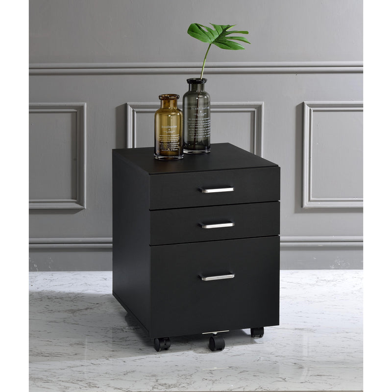 Acme Furniture Tennos 93199 Cabinet - Black IMAGE 4