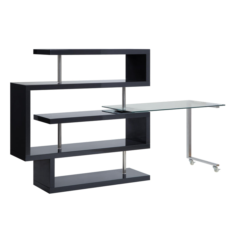 Acme Furniture Raceloma 93177 Writing Desk - Black IMAGE 2