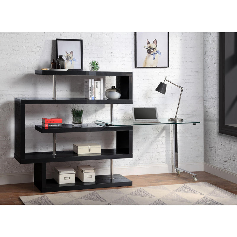 Acme Furniture Raceloma 93177 Writing Desk - Black IMAGE 7