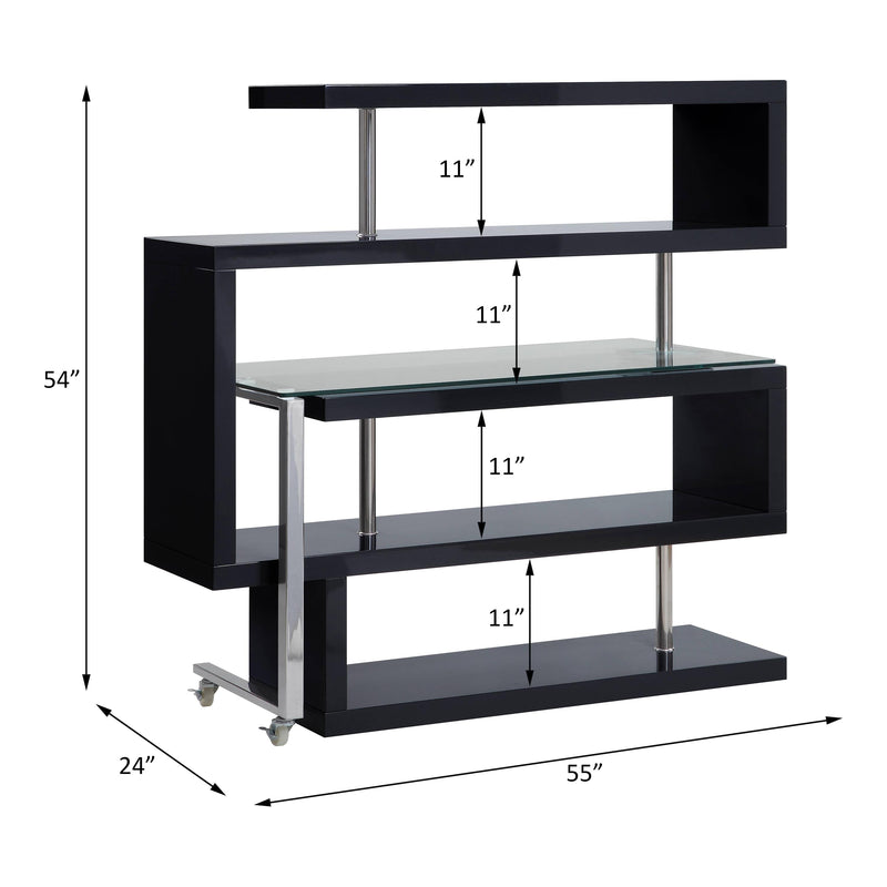Acme Furniture Buck II 93177 Writing Desk with Bookshelf IMAGE 9