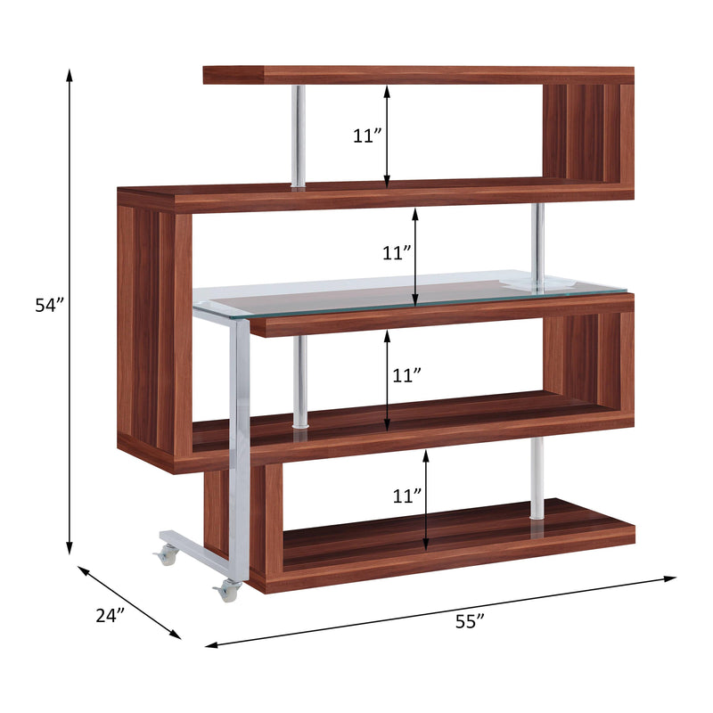 Acme Furniture Buck II 93183 Writing Desk with Bookshelf IMAGE 9