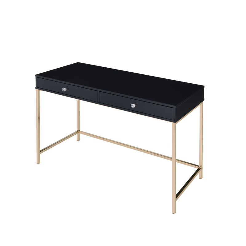 Acme Furniture Ottey 93540 Writing Desk - Black IMAGE 3