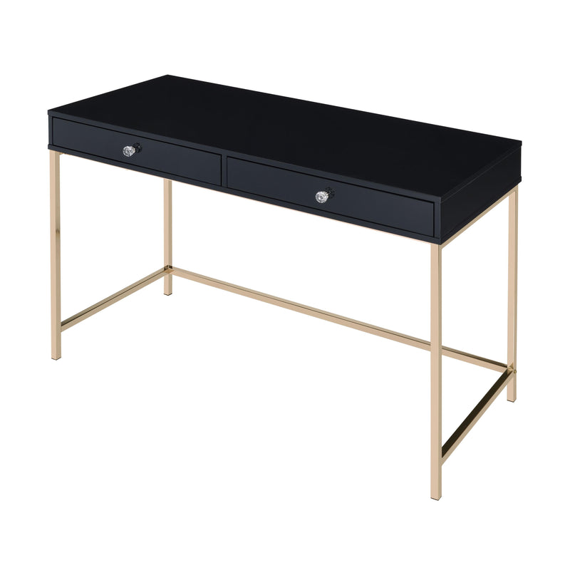 Acme Furniture Ottey 93540 Writing Desk - Black IMAGE 8