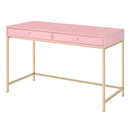 Acme Furniture Ottey 93545 Writing Desk - Pink IMAGE 2