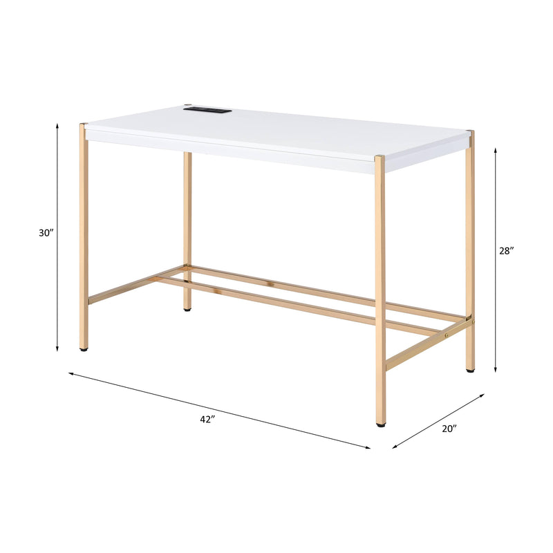 Acme Furniture Midriaks OF00020 Writing Desk with USB IMAGE 8