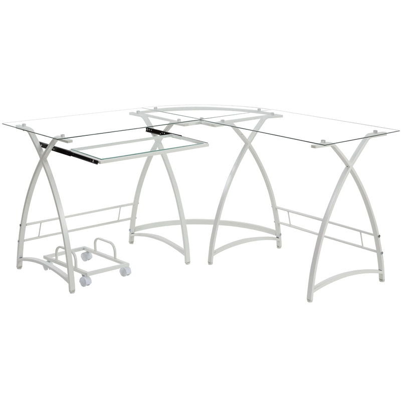 Acme Furniture Dazenus OF00040 Desk - White IMAGE 2