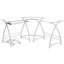 Acme Furniture Dazenus OF00040 Desk - White IMAGE 3