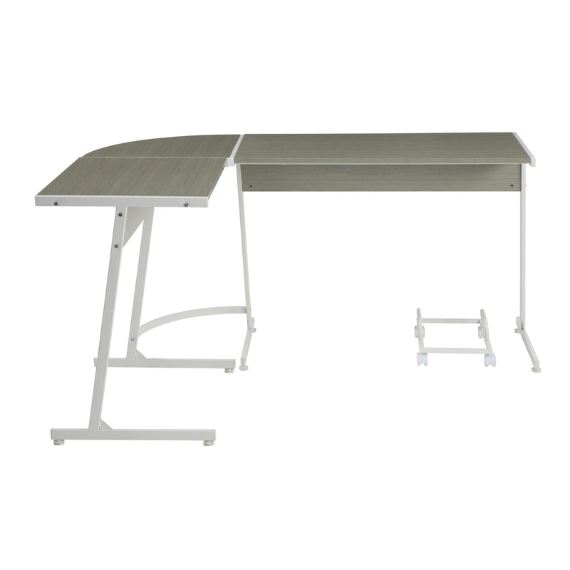 Acme Furniture Dazenus OF00045 Desk - Grey & White IMAGE 2