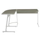 Acme Furniture Dazenus OF00045 Desk - Grey & White IMAGE 3