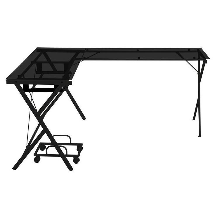 Acme Furniture Dazenus OF00046 Desk - Black IMAGE 3