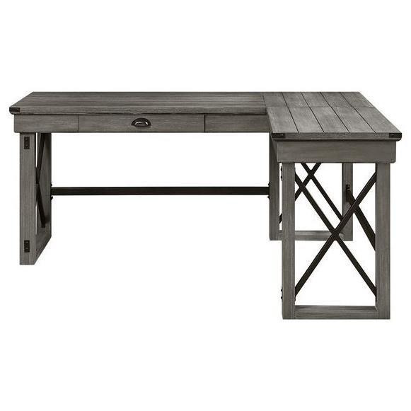 Acme Furniture Talmar OF00054 Writing Desk - Grey IMAGE 3