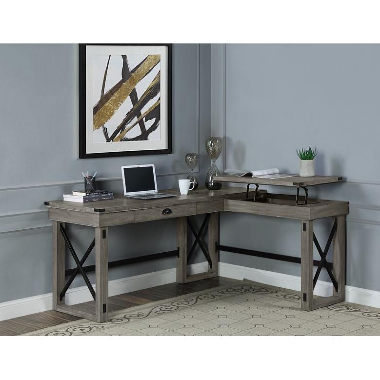 Acme Furniture Talmar OF00054 Writing Desk - Grey IMAGE 7