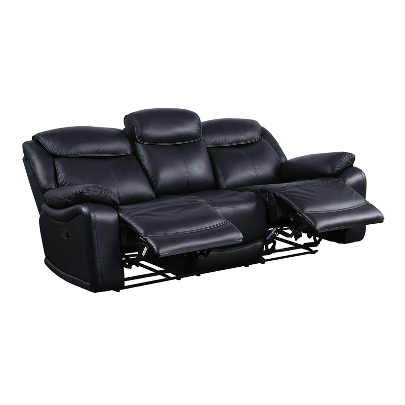 Acme Furniture Ralorel Reclining Leather Sofa LV00060 IMAGE 3