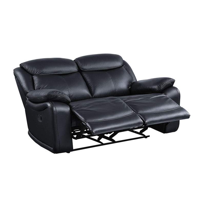 Acme Furniture Ralorel Reclining Leather Loveseat LV00061 IMAGE 3