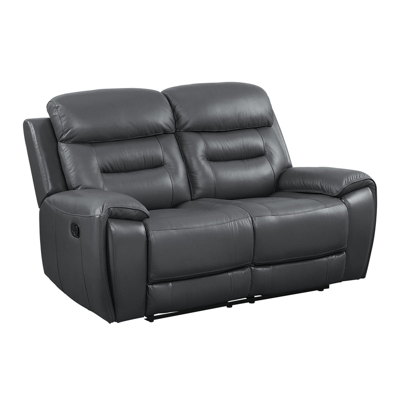 Acme Furniture Lamruil Reclining Leather Loveseat LV00073 IMAGE 2