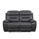 Acme Furniture Lamruil Reclining Leather Loveseat LV00073 IMAGE 3