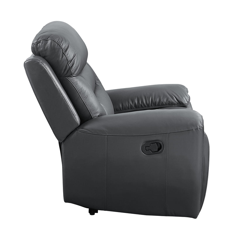 Acme Furniture Lamruil Reclining Leather Loveseat LV00073 IMAGE 5