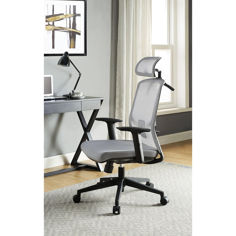 Acme Furniture Umika OF00099 Office Chair - Grey IMAGE 5