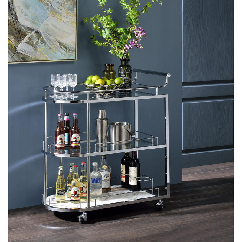 Acme Furniture Inyo AC00161 Serving Cart IMAGE 3