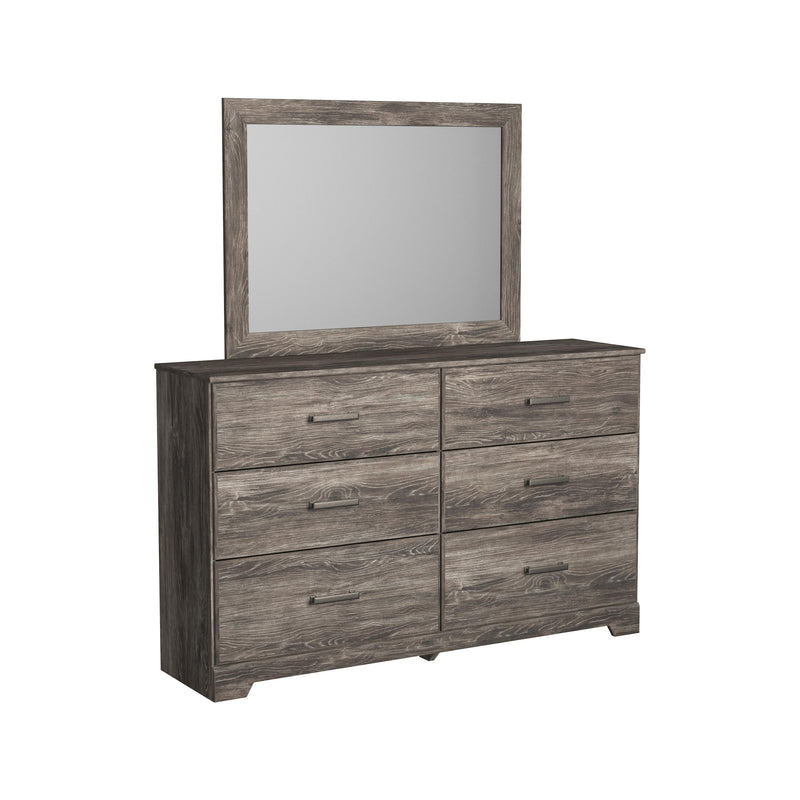 Signature Design by Ashley Ralinksi 6-Drawer Dresser with Mirror B2587-31/B2587-36 IMAGE 1